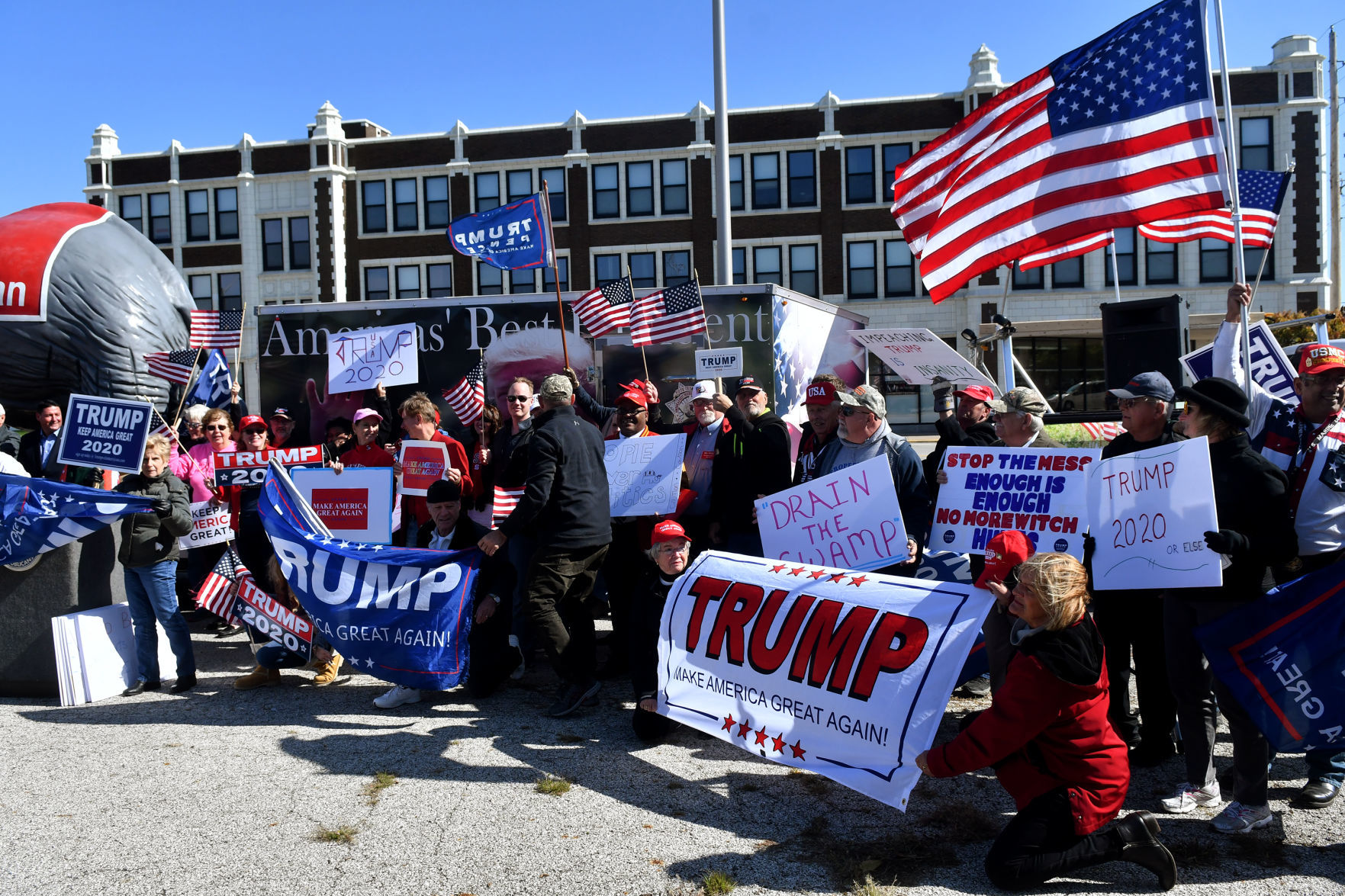 Stop the Madness Rally and Protest Outside Cheri Bustos office.